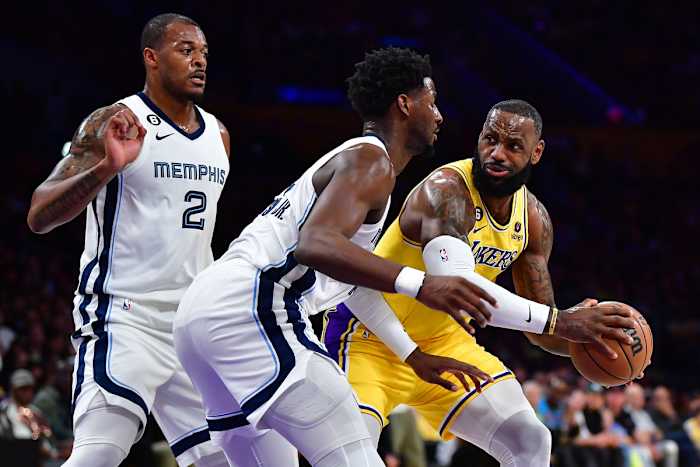 lebron james jaren jackson jr xavier tillman grizzlies